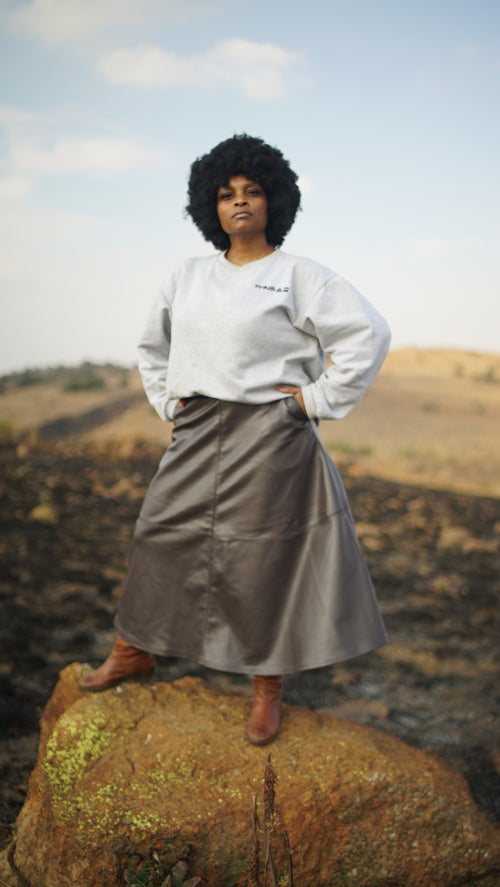 Kemet - Limited Collection Winnie Mandela (Scan-Me) Crew-neck Sweater