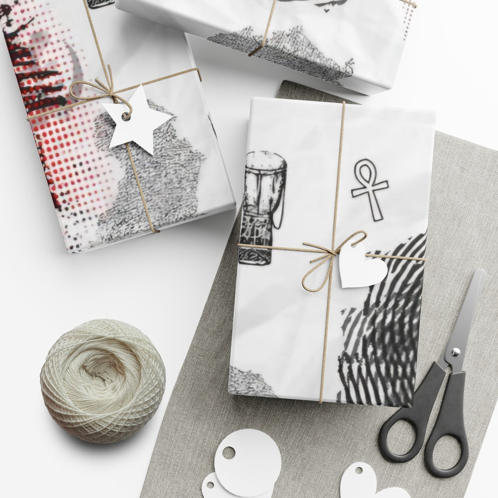 Punt - Limited Collection Winnie Mandela (Scan-me)Wrapping paper